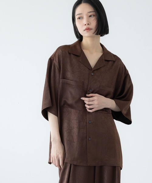 LOWRYS FARM（ローリーズファーム） tシャツ 「LFM(U)」サテンオープン