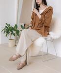 ワイドパンツ パンツ WEB限定/多機能素材 ...の詳細画像2