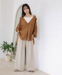 ワイドパンツ パンツ WEB限定/多機能素材 ...の詳細画像4