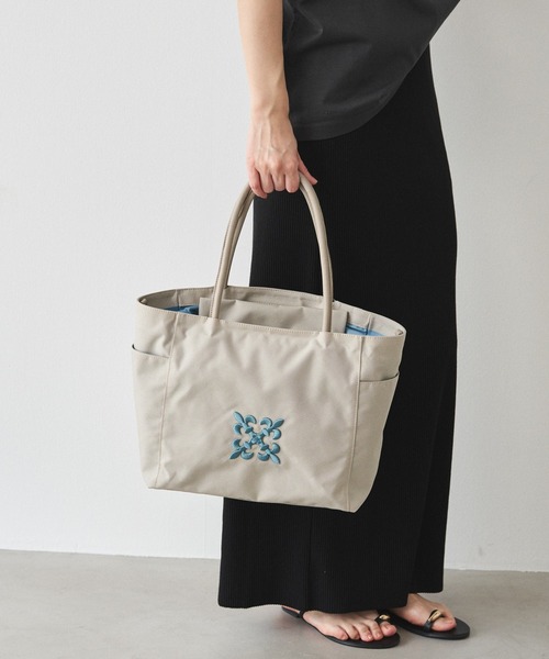 russet（ラシット） トートバッグ 「モノグラム刺繍」コーデュラ