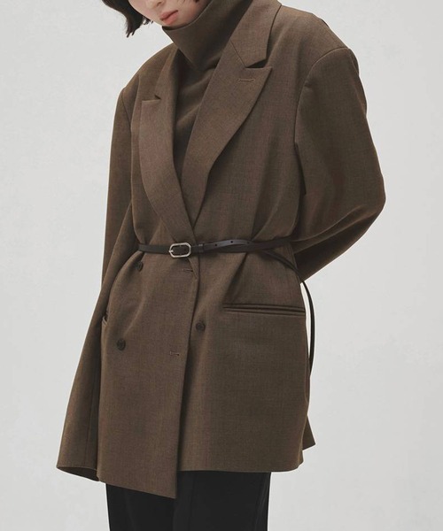 Her lip to コート アウター Louise Classic Tweed Jacket レディース