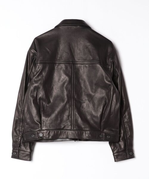 A LEATHER（エーレザー） コート ジャケット A LEATHER Trucker Jacket