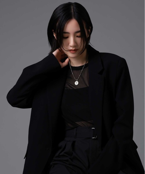 ネックレス “HOWL”コインネックレス/シルバー925「LION HEART / ライオンハート」 メンズの画像