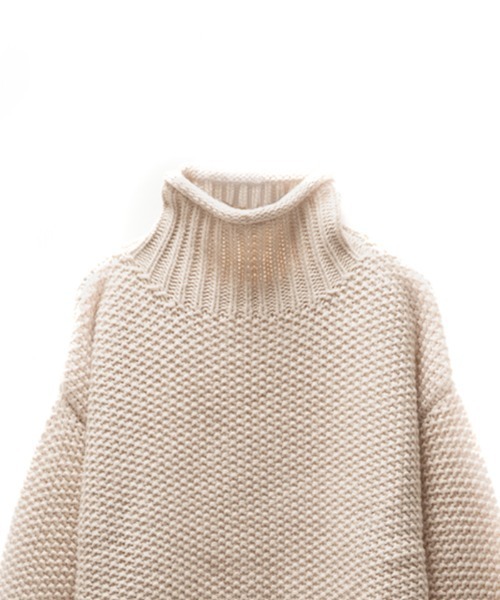 select MOCA（セレクトモカ） ニット セーター ローゲージハイネック