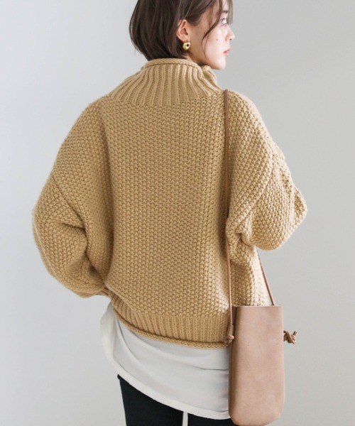 select MOCA（セレクトモカ） ニット セーター ローゲージハイネック