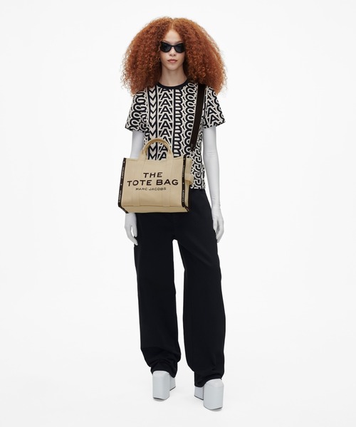 関税込み【Mark Jacbs】ジャカード ミディアムトートバッグ MARC JACOBS トートバッグ THE JACQUARD MEDIUM TOTE BAG/ザ