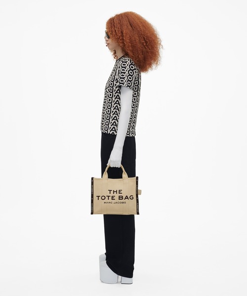 MARC JACOBS トートバッグ THE JACQUARD MEDIUM TOTE BAG/ザ