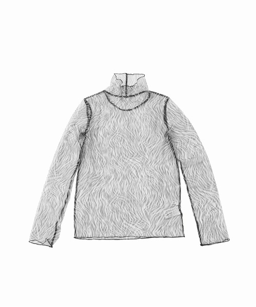 JOURNAL STANDARD - ジャーナルスタンダード  アニマルチュールハイネックトップス JOURNAL STANDARD tシャツ Tシャツ アニマルチュールハイネック