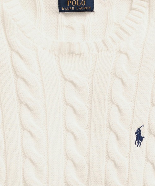 POLO RALPH LAUREN セーター ニット ケーブルニット コットン
