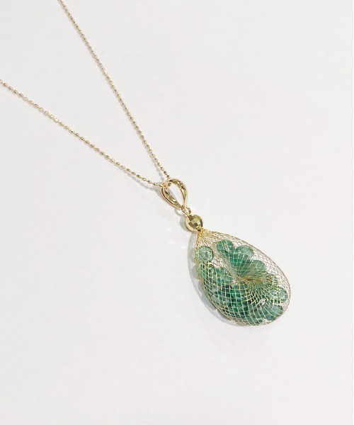 ネックレス Natural Stone Necklace K18 レディースの画像
