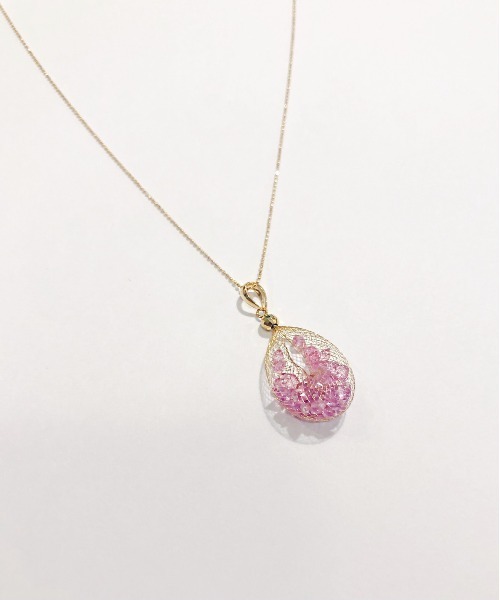 ネックレス Natural Stone Necklace K18 レディースの画像