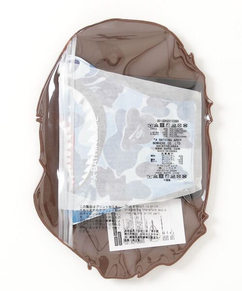 A BATHING APE（アベイシングエイプ） マスク ABC CAMO SHARK MASK M