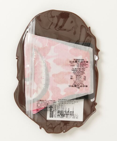 A BATHING APE（アベイシングエイプ） マスク ABC CAMO SHARK MASK M
