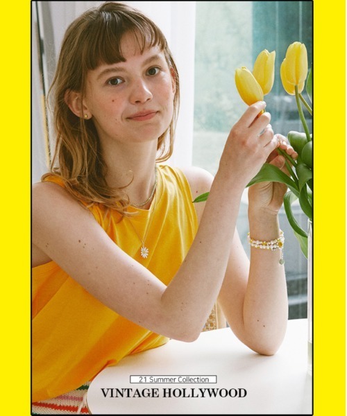 ブレスレット 「VINTAGE HOLLYWOOD」2SET SMILING FLOWER