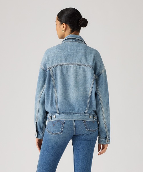 デニムジャケット gジャン Levi's/リーバイス 90S トラッカージャケット SOFT AS BUTTER MID レディースの画像