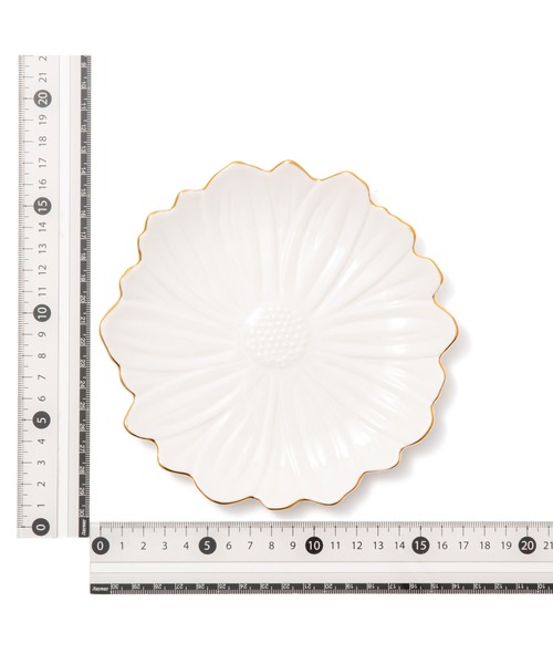  Delft フラワーモチーフ プレート 1905年製 Francfranc（フランフラン） 食器 フラワーモチーフ プレート S