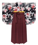 着物 ガールズ 簡易袴 5点セット ( 二尺袖...の詳細画像5