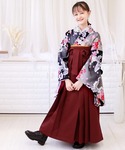 着物 ガールズ 簡易袴 5点セット ( 二尺袖...の詳細画像3