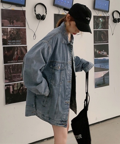 MASHIRO デニムジャケット gジャン 「MASHIRO」ビッグシルエットデニム