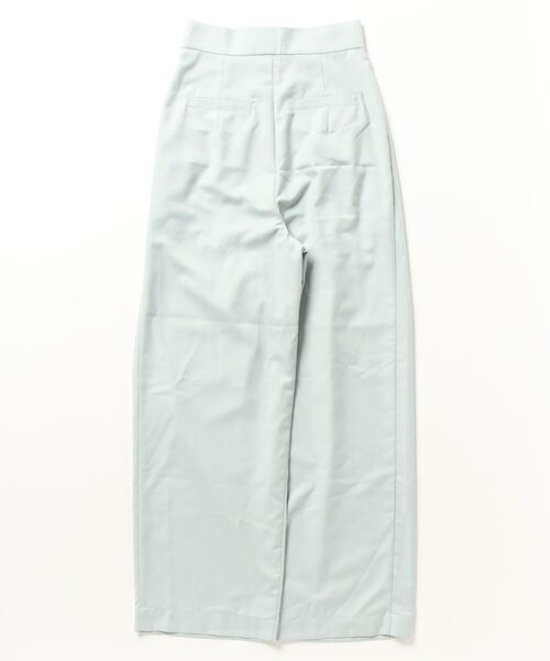 U：UME（ユーム） パンツ Tack Wide Blue Pants レディース : ZOZOTOWN