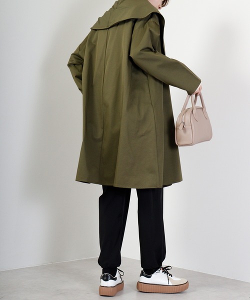 ノーカラーコート コート A.N.L トッパーコート レディース : ZOZOTOWN