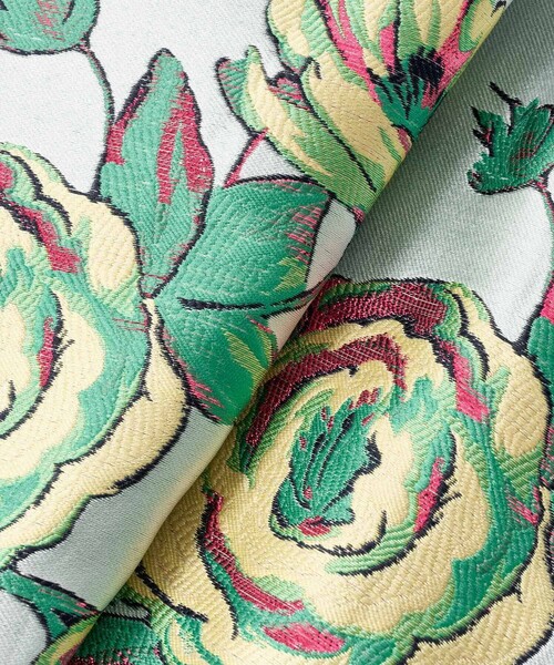 【美品】Loulou Willoughby 花柄長袖ワンピース サイズ2 LOULOU WILLOUGHBY（ルルウィルビー） ワンピース 「LOULOU WILLOUGHBY