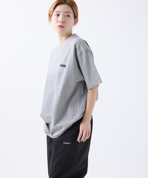 meltum ボーダーTシャツ meltum tシャツ BORDER S/S T-SHIRT / ボーダーショートスリーブ