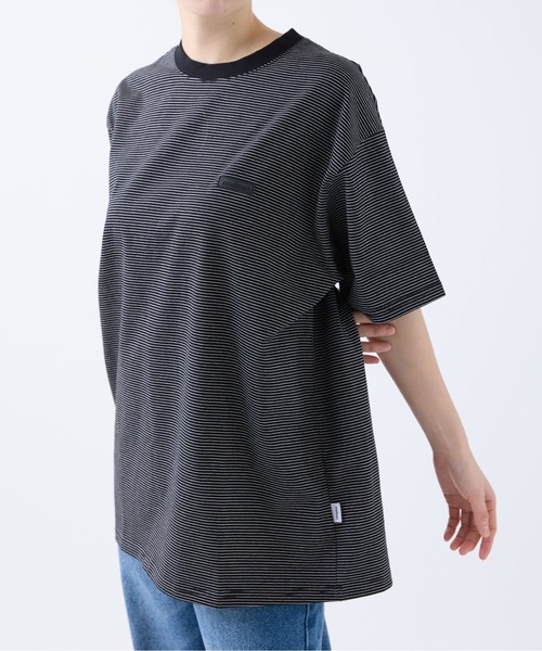 meltum ボーダーTシャツ meltum tシャツ BORDER S/S T-SHIRT / ボーダーショートスリーブ
