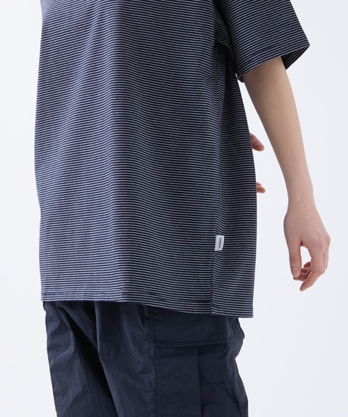 meltum ボーダーTシャツ meltum tシャツ BORDER S/S T-SHIRT / ボーダーショートスリーブ