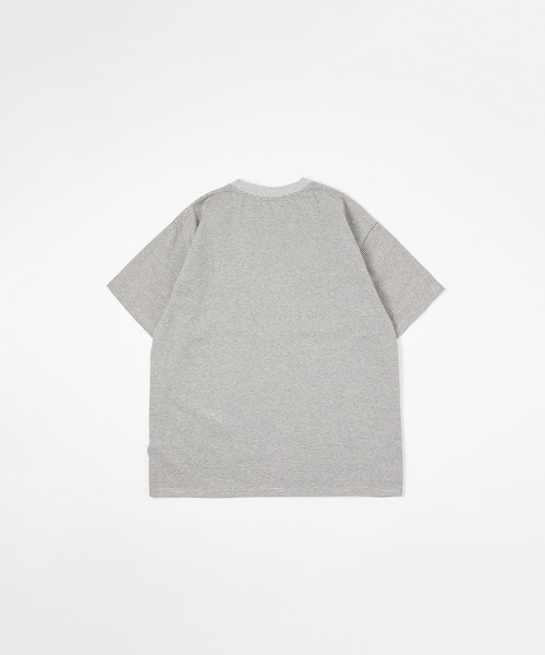 meltum ボーダーTシャツ meltum tシャツ ALLWEATHER TEE L/S BORDER / オールウェザーT
