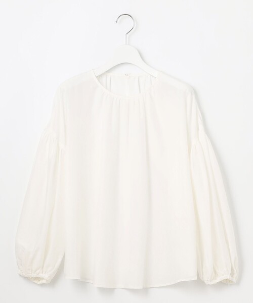 2.5万♡自由区2024完売♡キュプラコットンツイル半袖シャツ ブラウス 2.5万♡自由区2024完売♡キュプラコットンツイル半袖シャツ