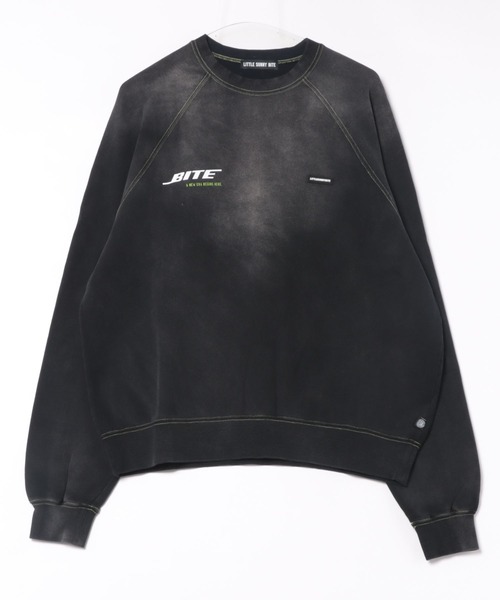 トレーナー スウェット 「8」「it」「Little Sunny Bite 」gradation logo sweat top レディース メンズ Little sunny bite トレーナー スウェット 「8」「it」「Little