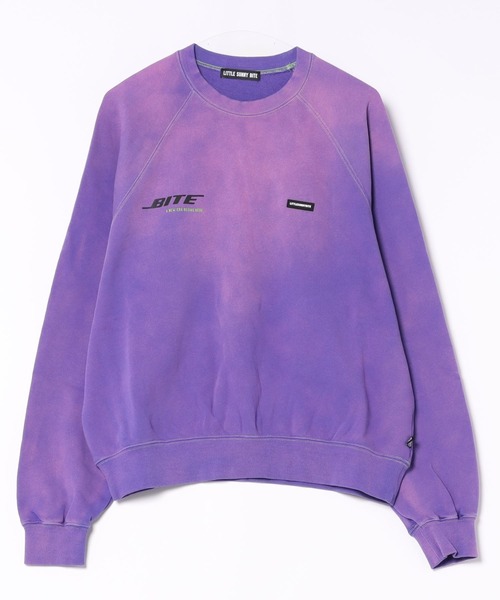 トレーナー スウェット 「8」「it」「Little Sunny Bite 」gradation logo sweat top レディース メンズ Little sunny bite トレーナー スウェット 「8」「it」「Little