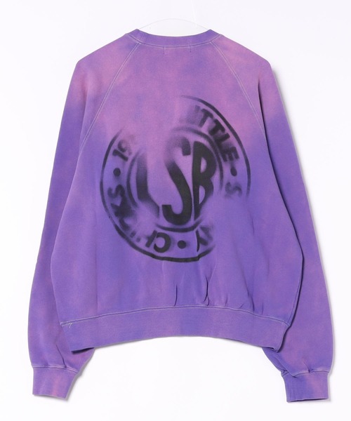 トレーナー スウェット 「8」「it」「Little Sunny Bite 」gradation logo sweat top レディース メンズ Little sunny bite トレーナー スウェット 「8」「it」「Little
