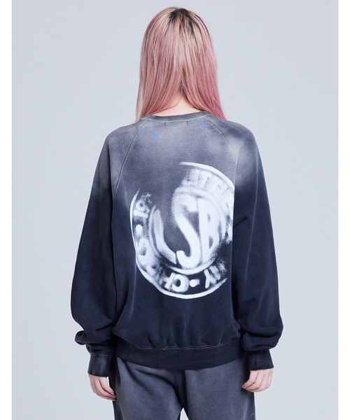 トレーナー スウェット 「8」「it」「Little Sunny Bite 」gradation logo sweat top レディース メンズ Little sunny bite トレーナー スウェット 「8」「it」「Little
