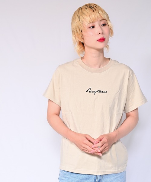 Alite cloth（アリーテクロス） tシャツ 半袖 ロゴTシャツ Acceptance