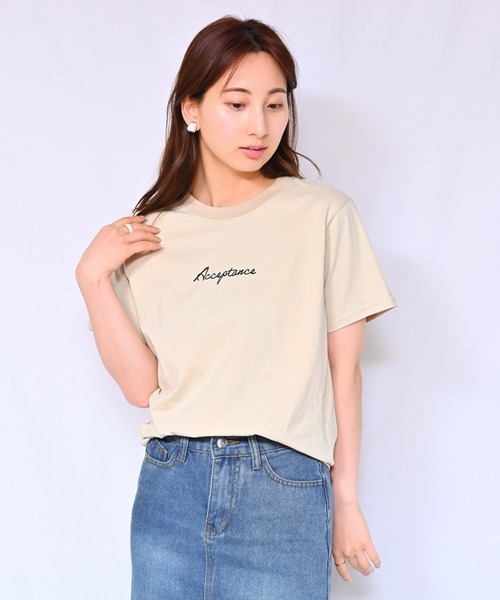 Alite cloth（アリーテクロス） tシャツ 半袖 ロゴTシャツ Acceptance