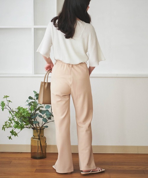 美品☆ビアズリー 麻 リネンサマーニット ざっくり ドルマンスリーブ ゆったり 美品☆ビアズリー 麻 リネンサマーニット ざっくり ドルマン