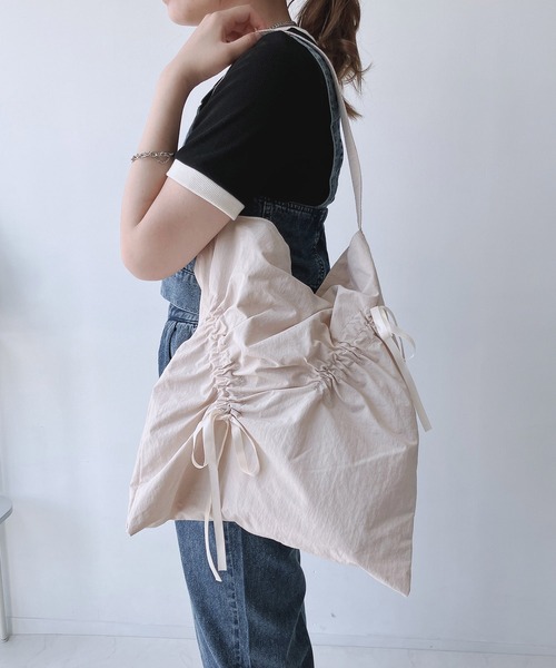 AS KNOW ショルダーバッグ バッグ ドロストリボンショルダー