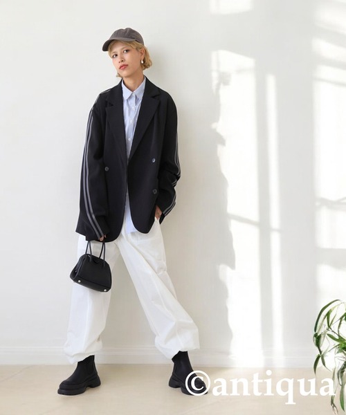antiqua（アンティカ） ジャケット テーラードジャケット ミリタリー