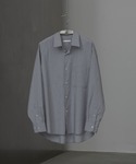 シャツ CUT-OFF HEM STRIPE ...の詳細画像3