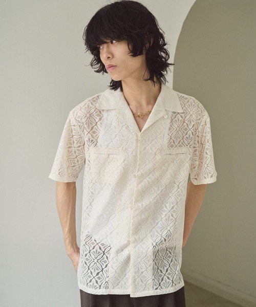 【即完‼️】Camphor wood flower embroideryshirt Camphor wood flower embroideryshirt