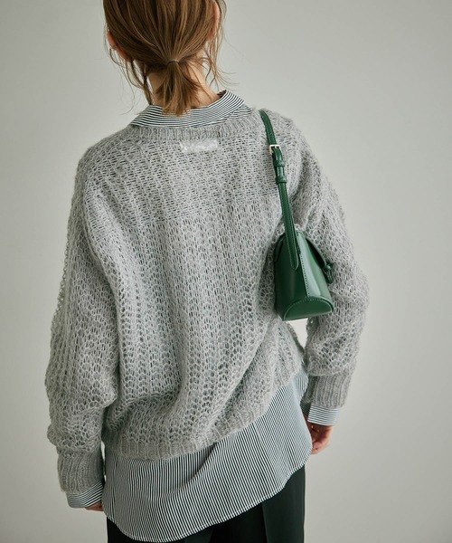 ROPE' PICNIC ニット セーター シアーモヘア混ニットプル