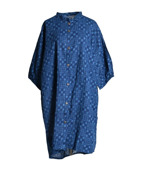 一点物 藍染レディースシャツ 中古