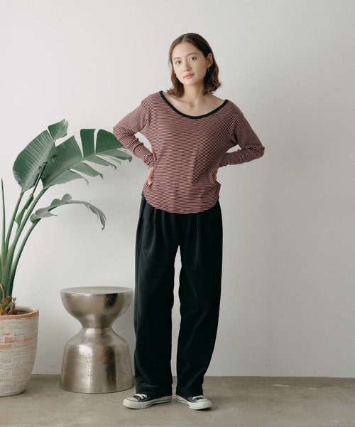 tシャツ 「WOMEN」Robert P’miller Velor Prib LS Tee レディース Robert P. Miller tシャツ 「WOMEN」Robert P'miller Velor Prib