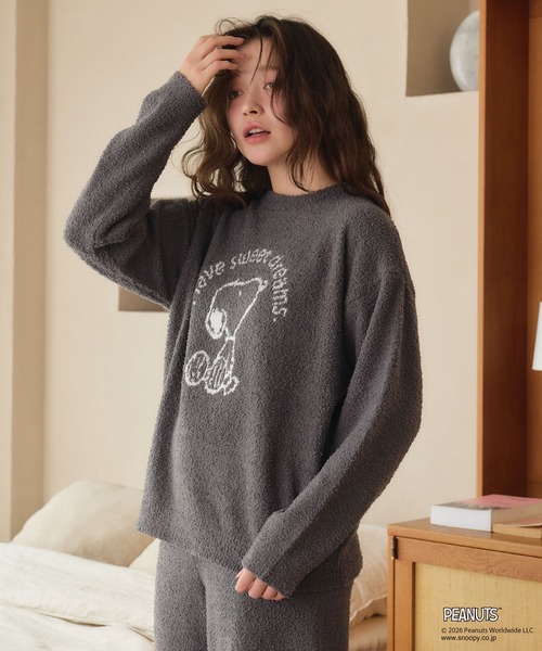 PEANUTS もこもこ パジャマ ルームウェア 「PEANUTS/ピーナッツ