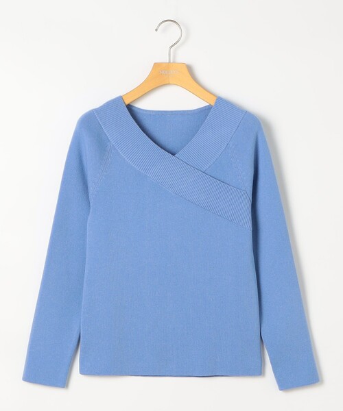 NOLLEY&#39;S sophi - 新品タグ付◆NOLLEY&#39;S Sophiカシュクール風プルオーバーニット NOLLEY'S sophi - 新品タグ付◇NOLLEY'S Sophiカシュクール風