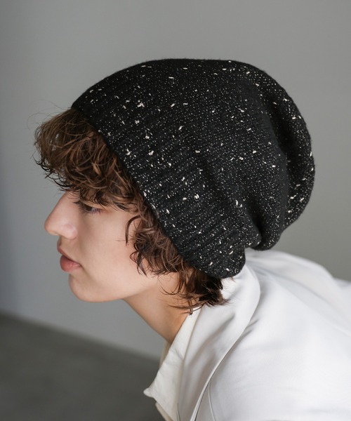 select MOCA（セレクトモカ） ニット帽 ニットキャップ ネップラメ