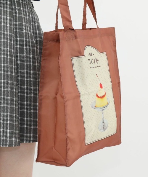 F i.n.t（フィント） エコバッグ レトロプリンプリントサスティナブル 