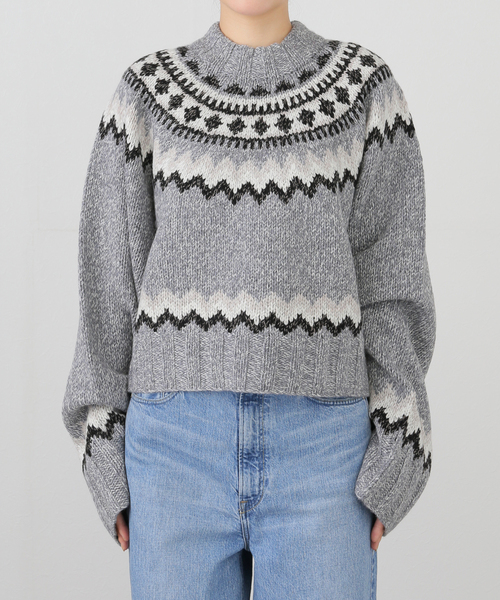 ニット 「THE NEWHOUSE/ザ ニューハウス」PORTMAN SWEATER：ニット 